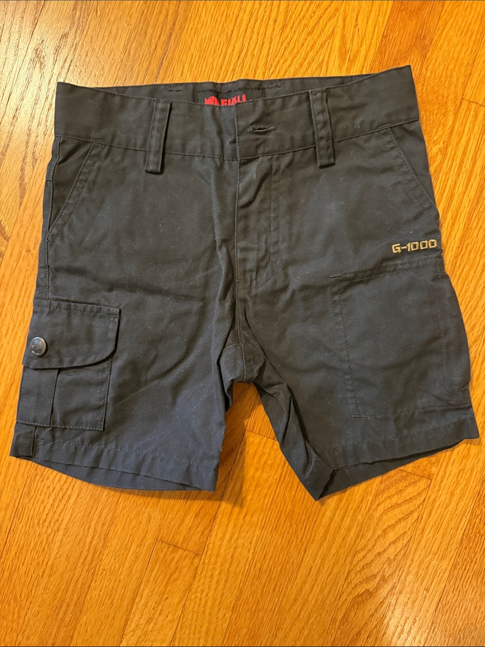 G-1000 kids Fjallraven Alex Cargo Shorts size 104 3-4